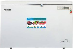 Haiwoo 400L Hdf-400Wb Single Door One Storage Basket Chest Freezer Super Cool Series, Cfc Free, R600A, 1 Year Full Warranty, 5 Year Compressor Warranty | Voltage Ac 220-240V 85X124.6X71.6 Cm White