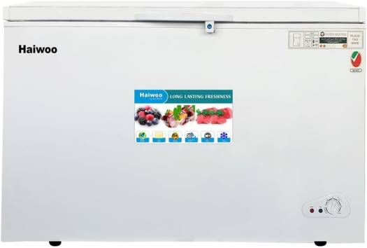 Haiwoo 400L Hdf-400Wb Single Door One Storage Basket Chest Freezer Super Cool Series, Cfc Free, R600A, 1 Year Full Warranty, 5 Year Compressor Warranty | Voltage Ac 220-240V 85X124.6X71.6 Cm White