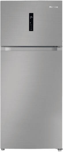 Haiwoo HRT 755FCS Refrigerator, 755 Liters Capacity, Double Door Top Mount, Touch Control LED, Multi Air Flow, Inverter Compressor, Electricity Saving, Total No Frost, Silver | HRT 755FCS