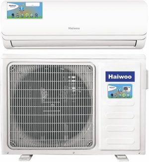 Air Conditioner 2.5 Ton Capacity, 30000 Btu, T3 Highly Efficient Tropical Compressor R410A, 100% Copper Golden Fin, Model HSAC-30K-RT, White