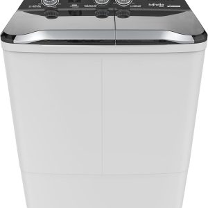 Haiwoo Semi-Automatic Twin Tub Washing Machine HWM-1550X 14Kg Semi-Automatic Twin Tub Washing Machine with Quick Wash & Auto Balance Control, Silent Operation, Powerful Pulsator, Spin Easily with One Twist HWM-1550X (HAWM-1550X)