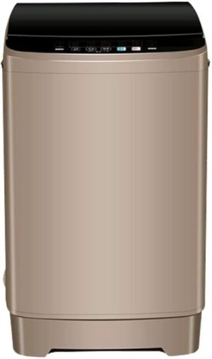 Fully Automatic Washing Machine HAWM-700XBQ, Electronic Display 10 Wash Programs,7 KG AC 220-240V,1 Year Full Warranty Coffee