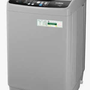 HAIWOO HWFTL-80L1258  8Kg Top Load Free Standing Washing Machine Fully Automatic, 8-Multi Programs, Hot & Cold Water Inlet, Stainless Steel Drum, Voltage AC 220-240V Model: HWTL-80L1258,1 Year Warranty